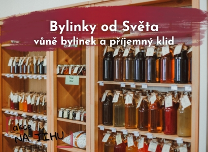 V obchůdku Bylinky od Světa najdete vůni bylinek, příjemný klid, domácí prostředí i příběh.